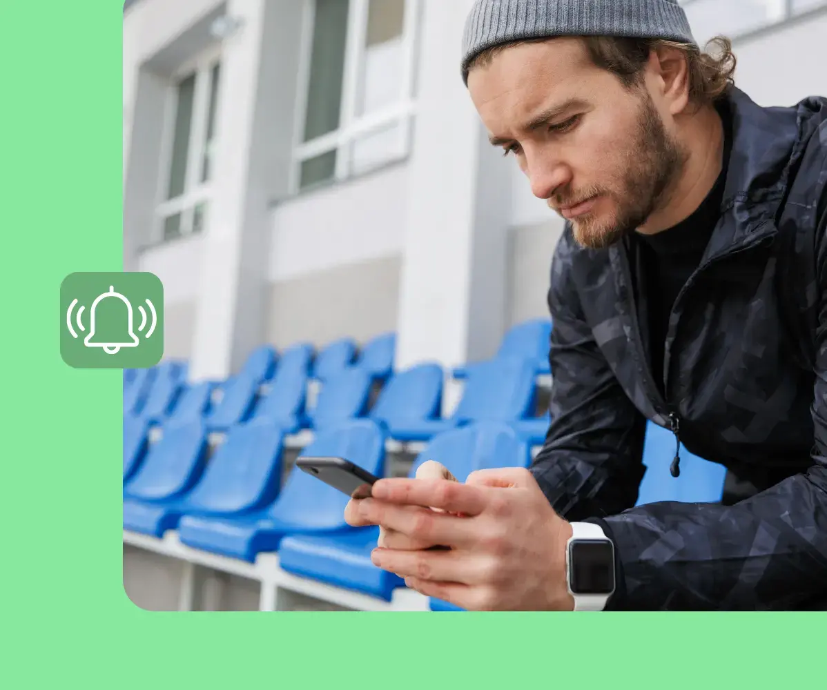Fly - Manager med mobiltelefon